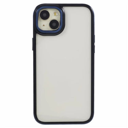 For iPhone 14 Plus Case Electroplating Frame TPU+PC Protective Phone Cover
