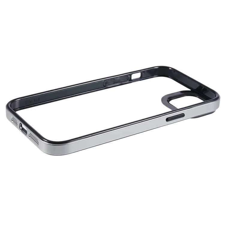 For iPhone 14 Plus Case Electroplating Frame TPU+PC Protective Phone Cover