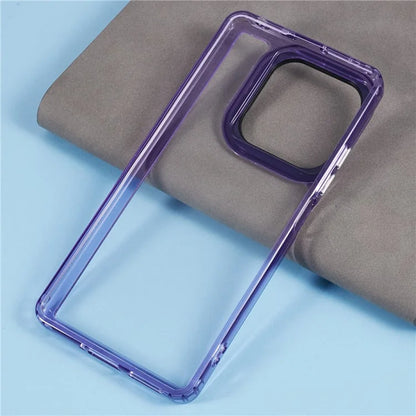 For Xiaomi Redmi Note 13 4G Case High Clarify PC+TPU Anti-Scratch Phone Cover Purple