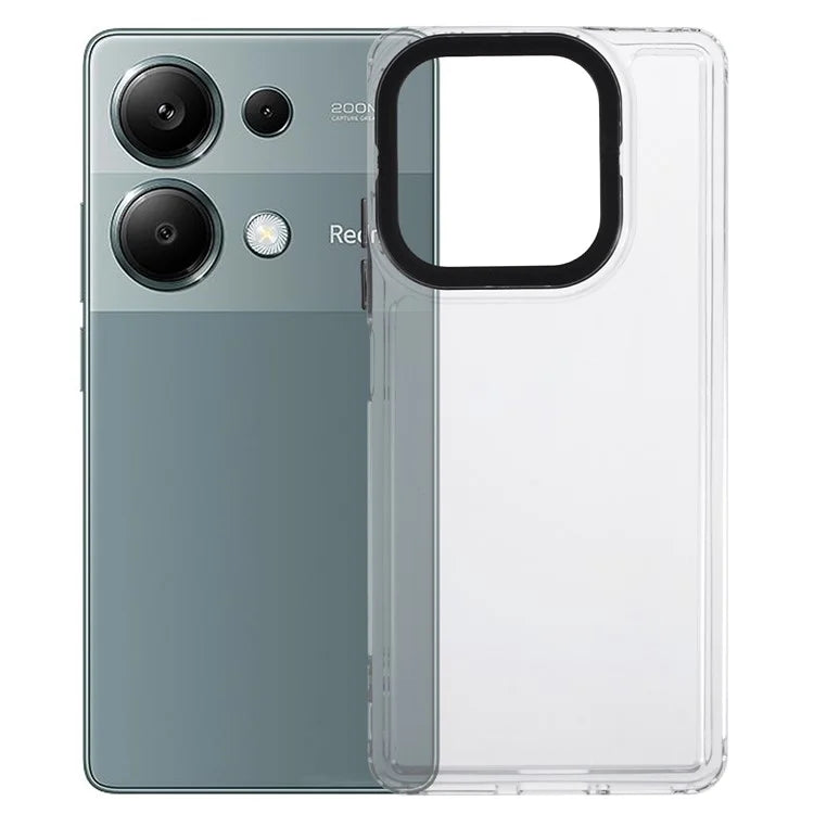 For Xiaomi Redmi Note 13 Pro 4G / Poco M6 Pro 4G Clear Case PC+TPU Hybrid Phone Cover