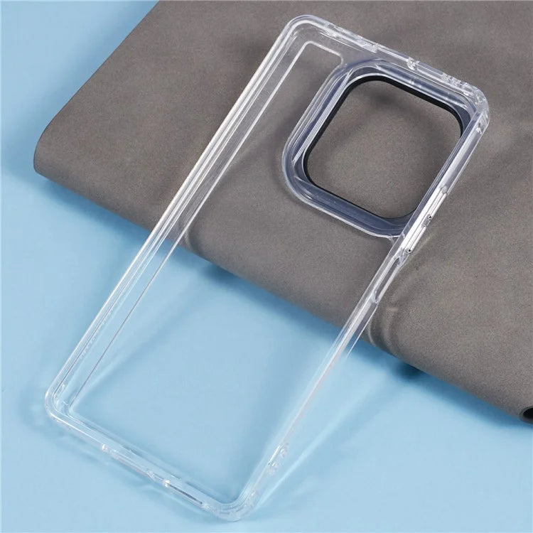 For Xiaomi Redmi Note 13 Pro 4G / Poco M6 Pro 4G Clear Case PC+TPU Hybrid Phone Cover