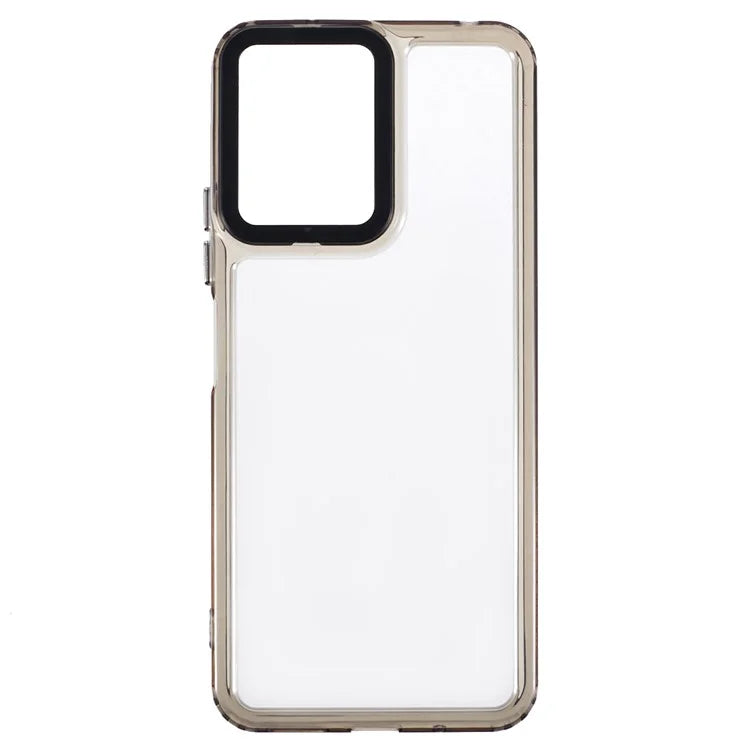 For Xiaomi 12 5G / 12X 5G / 12S 5G Clear Case PC+TPU Anti-drop Phone Cover Black