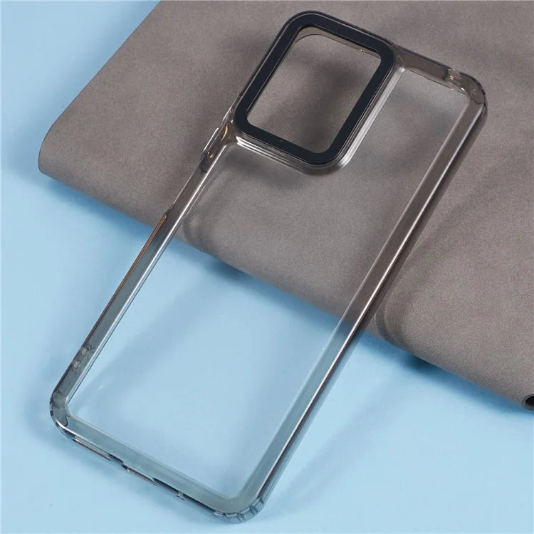 For Xiaomi 12 5G / 12X 5G / 12S 5G Clear Case PC+TPU Anti-drop Phone Cover Black