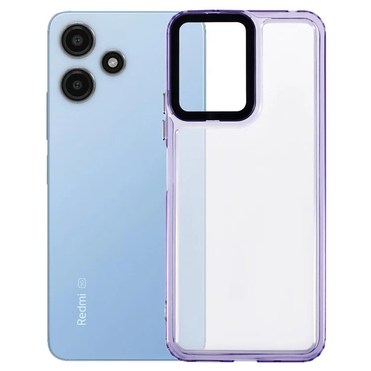For Xiaomi 12 5G / 12X 5G / 12S 5G Clear Case PC+TPU Anti-drop Phone Cover Purple