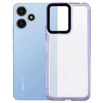For Xiaomi 12 5G / 12X 5G / 12S 5G Clear Case PC+TPU Anti-drop Phone Cover Purple