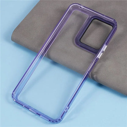 For Xiaomi 12 5G / 12X 5G / 12S 5G Clear Case PC+TPU Anti-drop Phone Cover Purple
