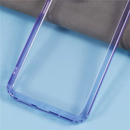 For Xiaomi 12 5G / 12X 5G / 12S 5G Clear Case PC+TPU Anti-drop Phone Cover Purple