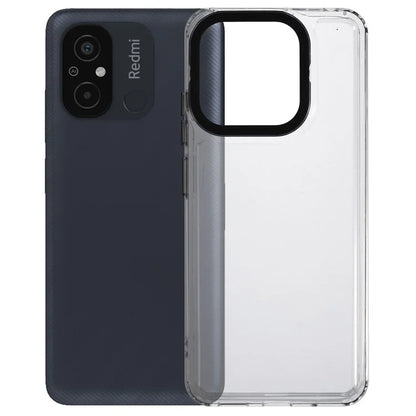 For Xiaomi Redmi 12C 4G Case PC+TPU Clear Back Phone Cover