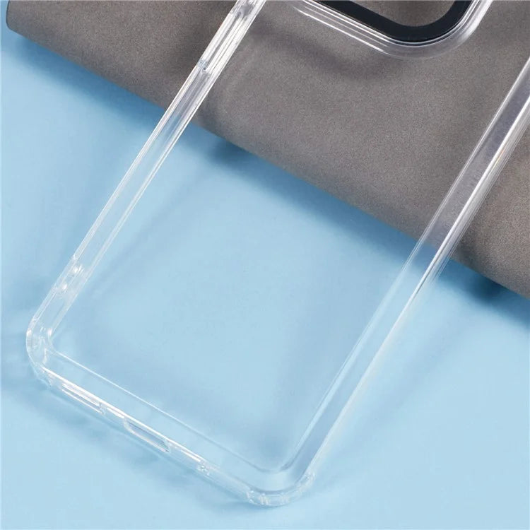 For Xiaomi Redmi 12C 4G Case PC+TPU Clear Back Phone Cover