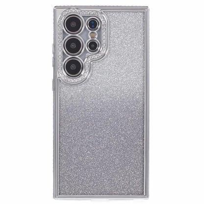 For Samsung Galaxy S23 Ultra Case Gradient Glitter Bling Anti-Scratch TPU Phone Cover