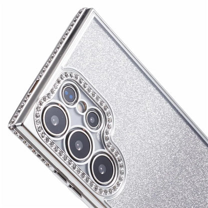 For Samsung Galaxy S23 Ultra Case Gradient Glitter Bling Anti-Scratch TPU Phone Cover