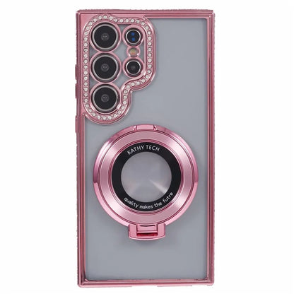 For Samsung Galaxy S22 Ultra 5G Case Kickstand Sparkle Bling TPU Phone Cover