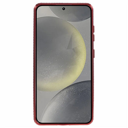 For Samsung Galaxy S24+ Case Gradient TPU Phone Cover Rhinestones Decor