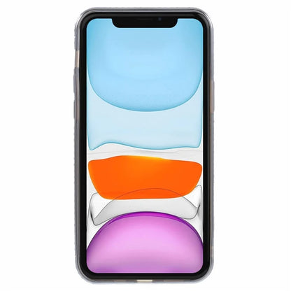 For iPhone 11 Scratch-Proof Case Rhinestones Lens Frame Ring Kickstand Protective Cover