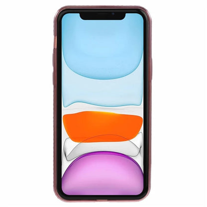 For iPhone 11 Scratch-Proof Case Rhinestones Lens Frame Ring Kickstand Protective Cover