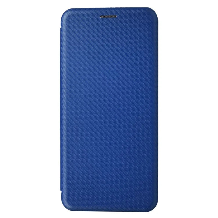 For Asus Zenfone 11 Ultra 5G Leather Case Carbon Fiber Texture Stand Magnetic Phone Cover