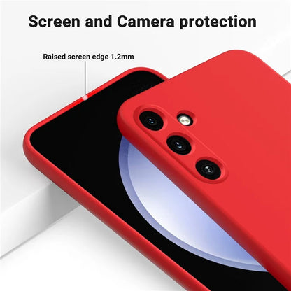 For Samsung Galaxy M55 5G / C55 5G / F55 5G Slim Case Soft Liquid Silicone Phone Cover