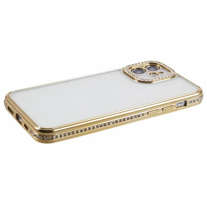 TPU Phone Cover for iPhone 11 Case Soft Bling Rhinestones Decor Shell