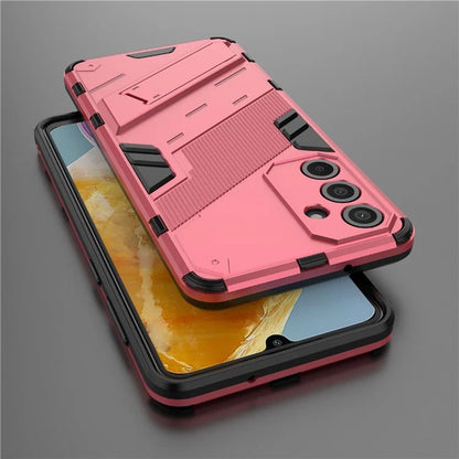 For Samsung Galaxy M55 5G / C55 5G / F55 5G Case Kickstand Protective PC+TPU Phone Cover