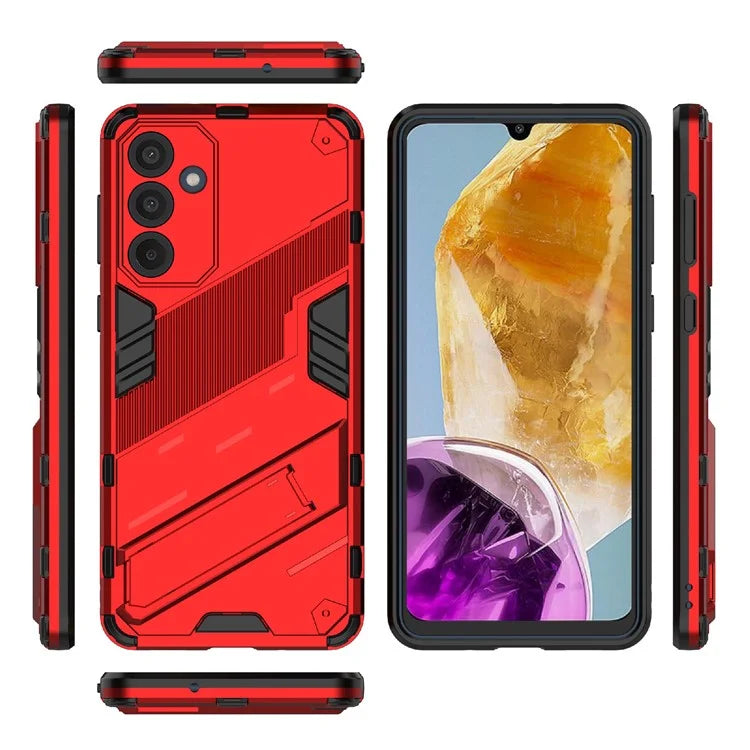 For Samsung Galaxy M55 5G / C55 5G / F55 5G Case Kickstand Protective PC+TPU Phone Cover