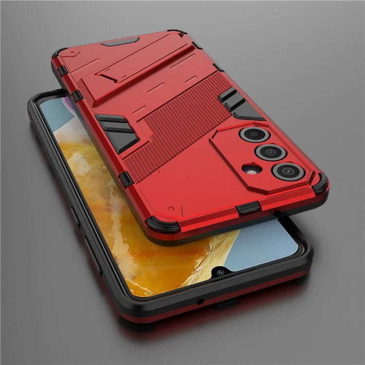 For Samsung Galaxy M55 5G / C55 5G / F55 5G Case Kickstand Protective PC+TPU Phone Cover