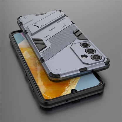 For Samsung Galaxy M55 5G / C55 5G / F55 5G Case Kickstand Protective PC+TPU Phone Cover