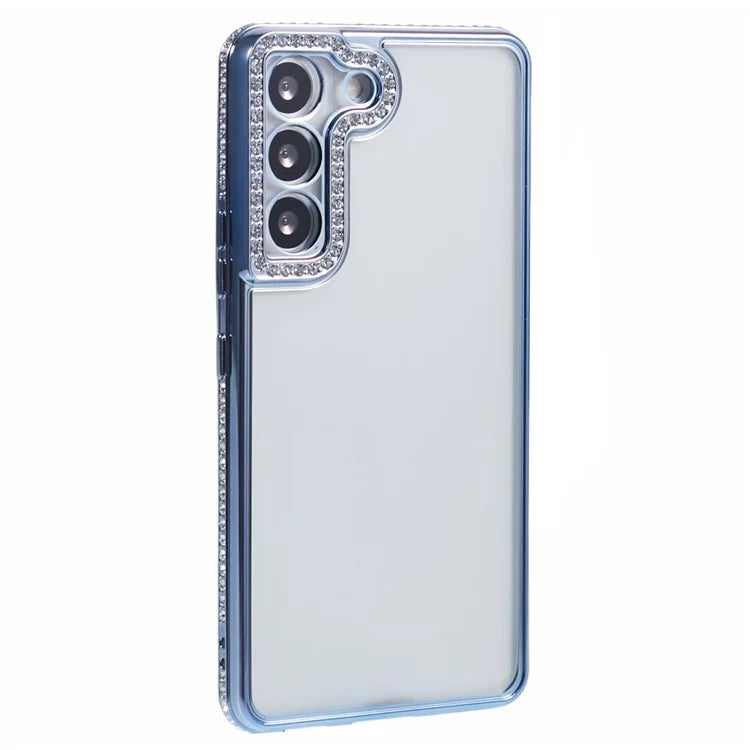 For Samsung Galaxy S23 Cell Phone Cases Rhinestones Decor TPU Flexible Cover