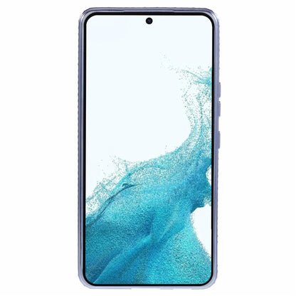 For Samsung Galaxy S23+ Case TPU Rhinestones Decor PC Ring Kickstand Protective Shell