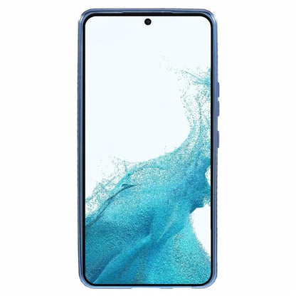For Samsung Galaxy S23+ Case TPU Rhinestones Decor PC Ring Kickstand Protective Shell
