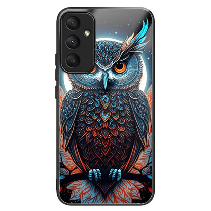 For Samsung Galaxy A33 5G Case Pattern Printed Tempered Glass TPU Phone Cover