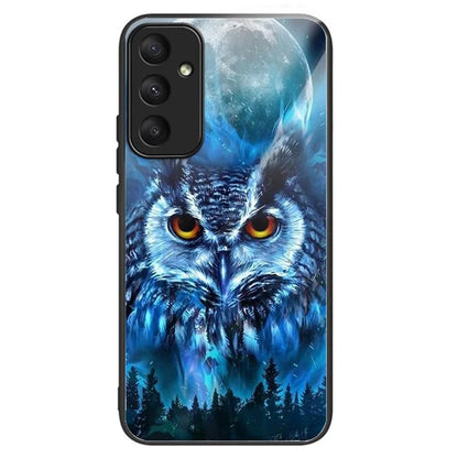 For Samsung Galaxy A33 5G Case Pattern Printed Tempered Glass TPU Phone Cover