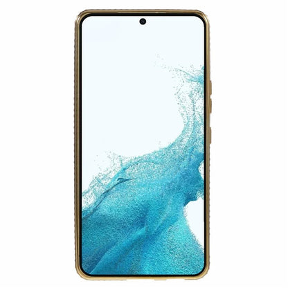 For Samsung Galaxy S23 Case TPU Drop Protection Rhinestone Decor Gradient Phone Protector