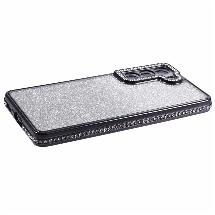 For Samsung Galaxy S22 5G Case TPU Bling Glitter Gradient Protective Phone Cover