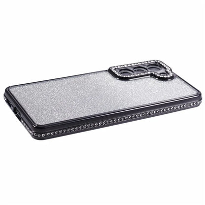 For Samsung Galaxy S22 5G Case TPU Bling Glitter Gradient Protective Phone Cover