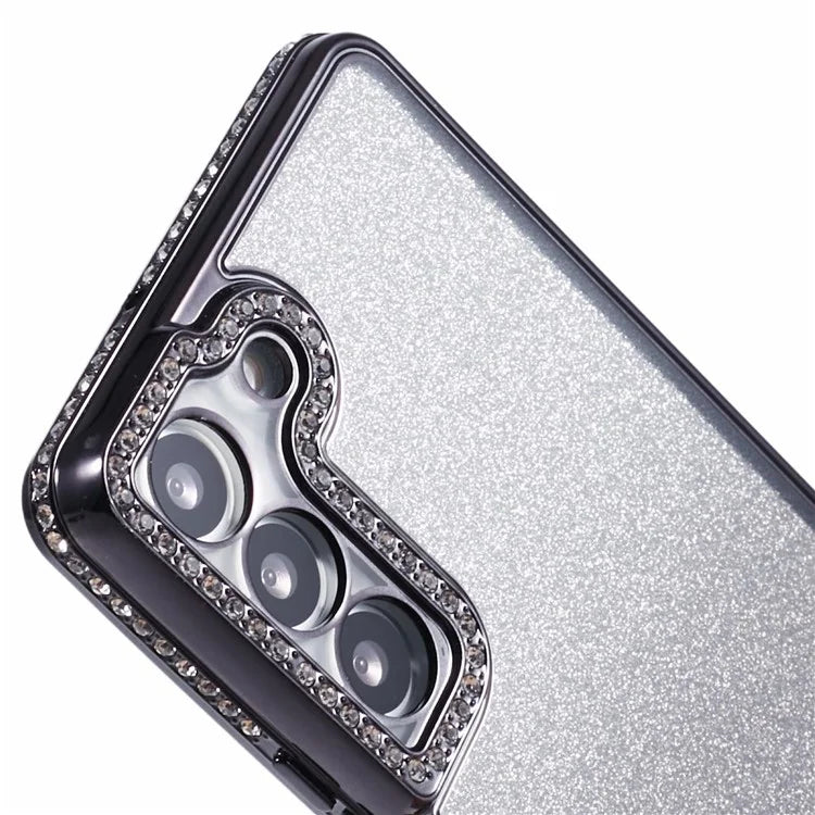 For Samsung Galaxy S22 5G Case TPU Bling Glitter Gradient Protective Phone Cover