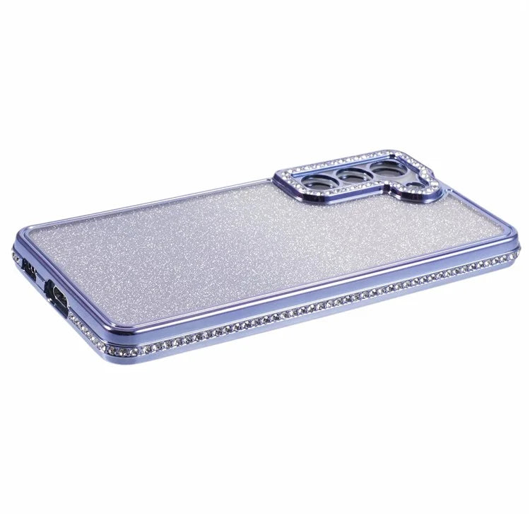 For Samsung Galaxy S22 5G Case TPU Bling Glitter Gradient Protective Phone Cover