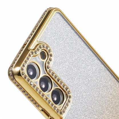 For Samsung Galaxy S22 5G Case TPU Bling Glitter Gradient Protective Phone Cover