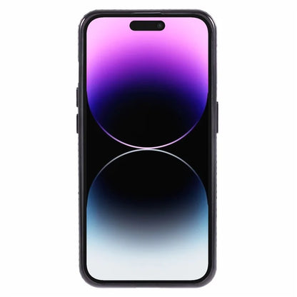 For iPhone 14 Pro Max Shockproof Case Gradient TPU Phone Case with Rhinestones Decor