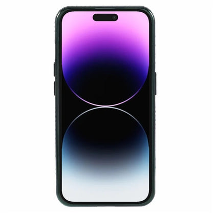 For iPhone 14 Pro Max Shockproof Case Gradient TPU Phone Case with Rhinestones Decor