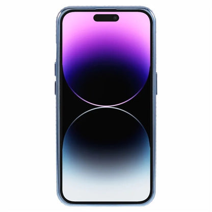 For iPhone 14 Pro Max Shockproof Case Gradient TPU Phone Case with Rhinestones Decor