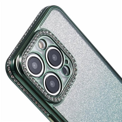 For iPhone 12 Pro TPU Case Rhinestones Decor Gradient Wholesale Phone Case
