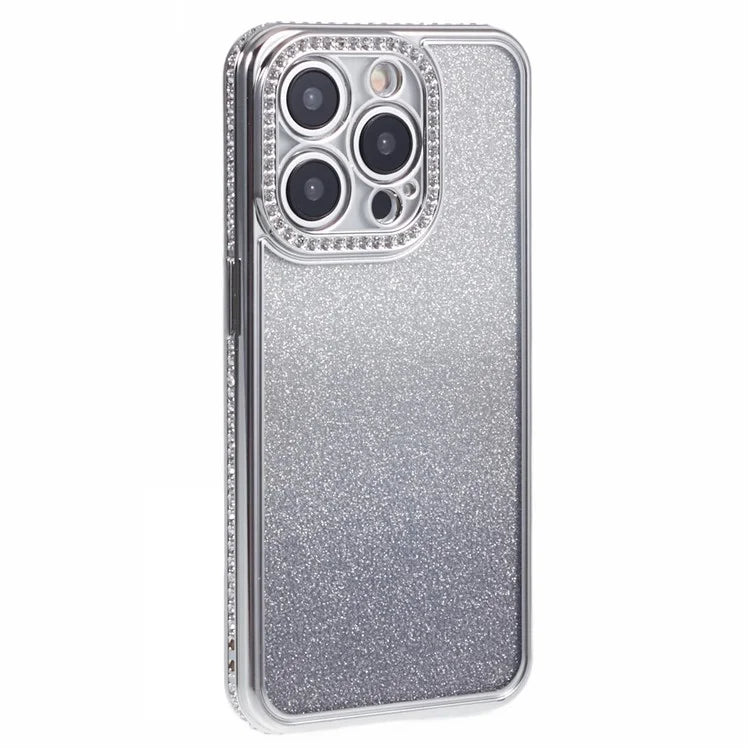 For iPhone 12 Pro TPU Case Rhinestones Decor Gradient Wholesale Phone Case