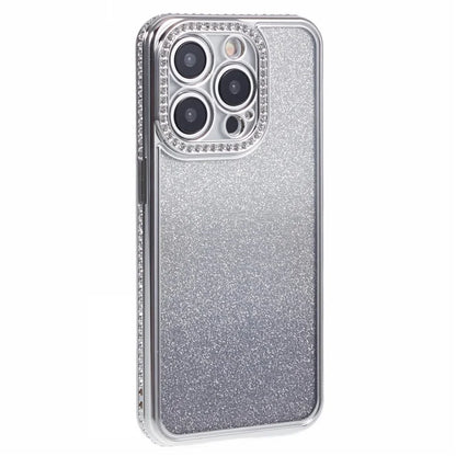 For iPhone 12 Pro TPU Case Rhinestones Decor Gradient Wholesale Phone Case