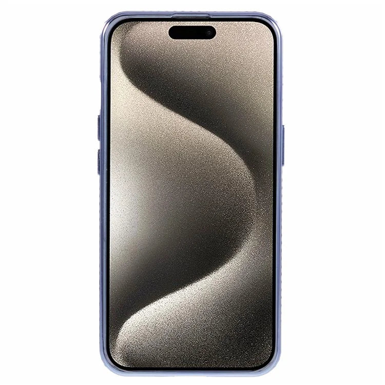 For iPhone 15 Plus TPU Case Shiny Rhinestone Gradient Glitter Phone Back Cover