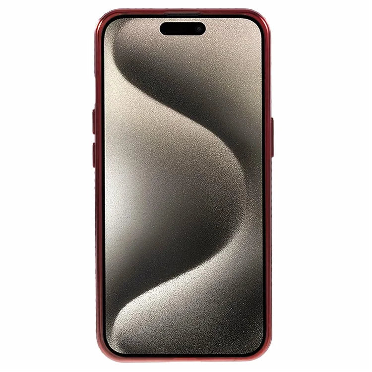For iPhone 15 Plus TPU Case Shiny Rhinestone Gradient Glitter Phone Back Cover
