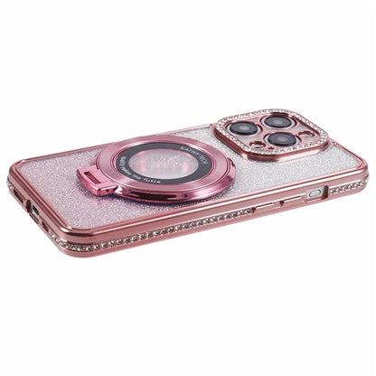 For iPhone 14 Pro Max TPU Cover Gradient Shockproof Invisible Kickstand Cell Phone Case