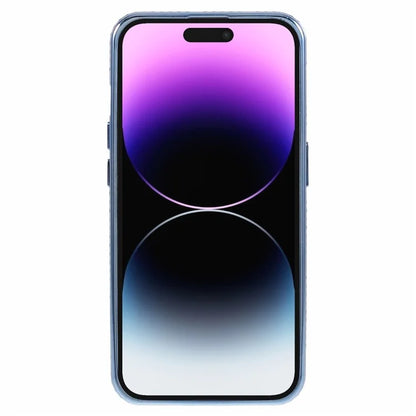 For iPhone 14 Pro Max TPU Cover Gradient Shockproof Invisible Kickstand Cell Phone Case