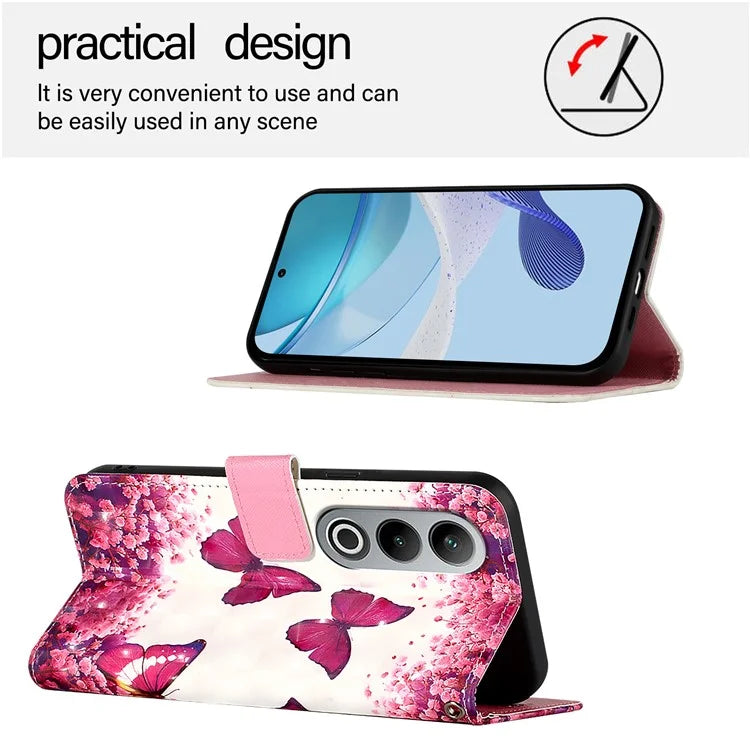 YB Pattern Printing Leather Series-2 For OnePlus Nord CE4 5G Case Protective Leather Phone Shell