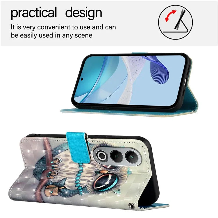 YB Pattern Printing Leather Series-2 For OnePlus Nord CE4 5G Case Protective Leather Phone Shell