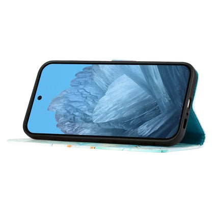 YB Pattern Printing Leather Series-6 For Nothing Phone (2a) Phone Wallet Case with Shoulder Strap